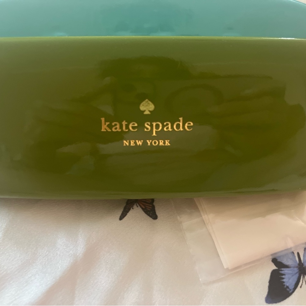 Kate Spade Sunglass Hard Case Green & Blue